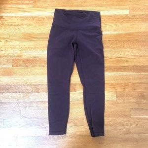 Dark purple lululemon leggings